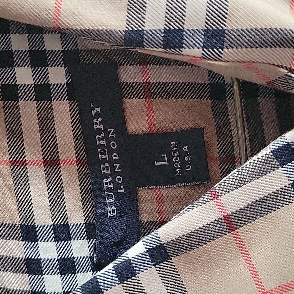 Authentic Burberry Button Down Collared Shirt - image 2
